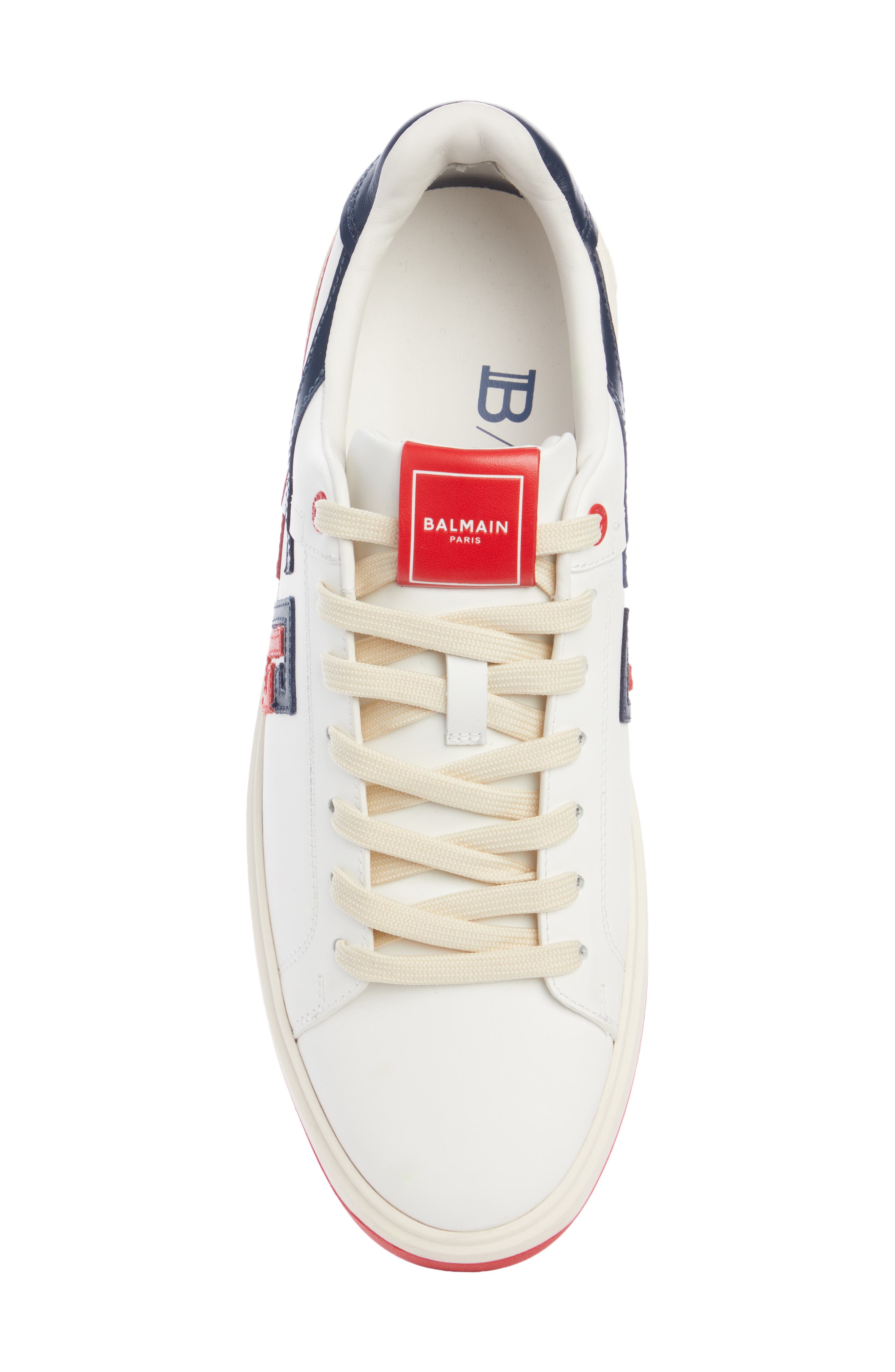 Balmain B-Court Sneaker, Alternate, color, 