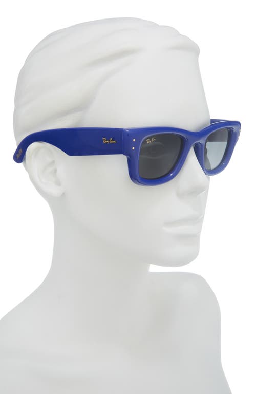 Ray Ban Ray-ban 47mm Small Square Sunglasses In Blue