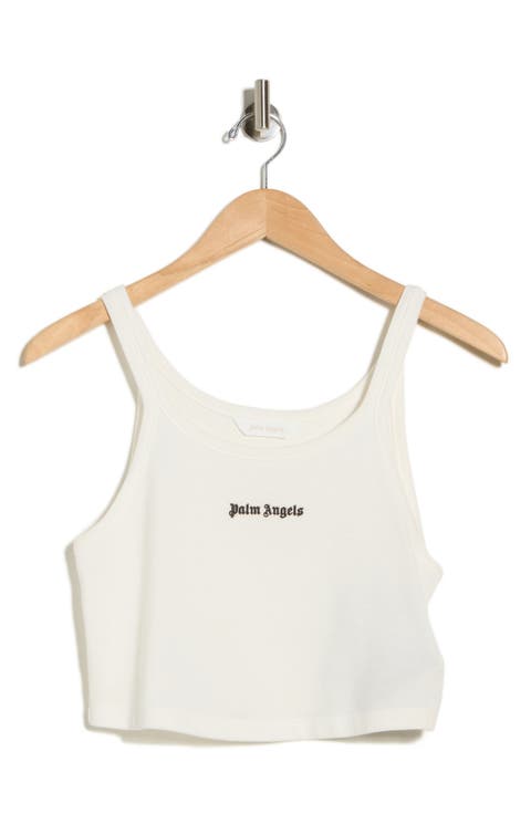 Logo Embroidered Tank Top