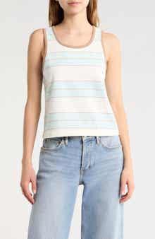 Bama Stripe Cotton Tank