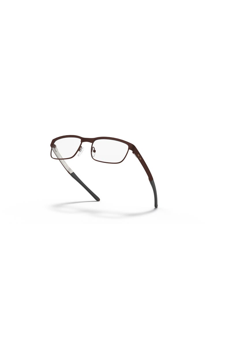 54mm Square optical glasses, Alternate, color, Brown
