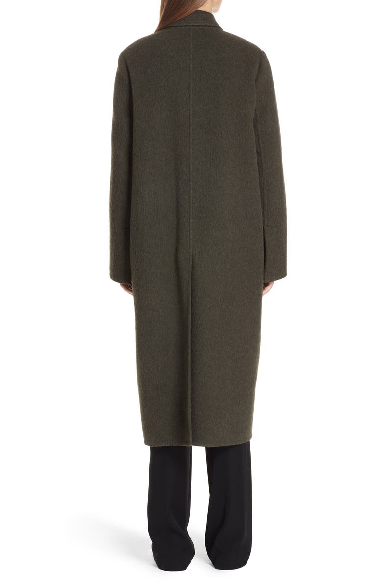 Vince Long Wool Alpaca Blend Coat, Alternate, color, 