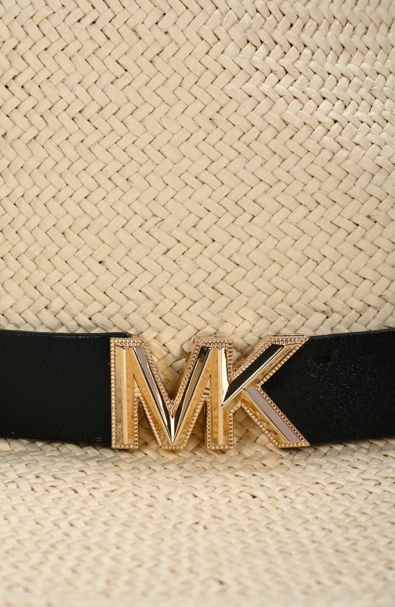 Michael Kors Karlie Straw Hat, Alternate, color, 