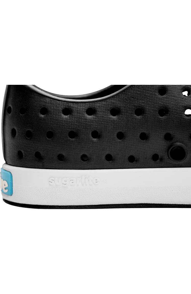 Native Shoes Jefferson Colorblock Sugarlite Slip-On Sneaker, Alternate, color, Jiffy Black/ Shellwhite