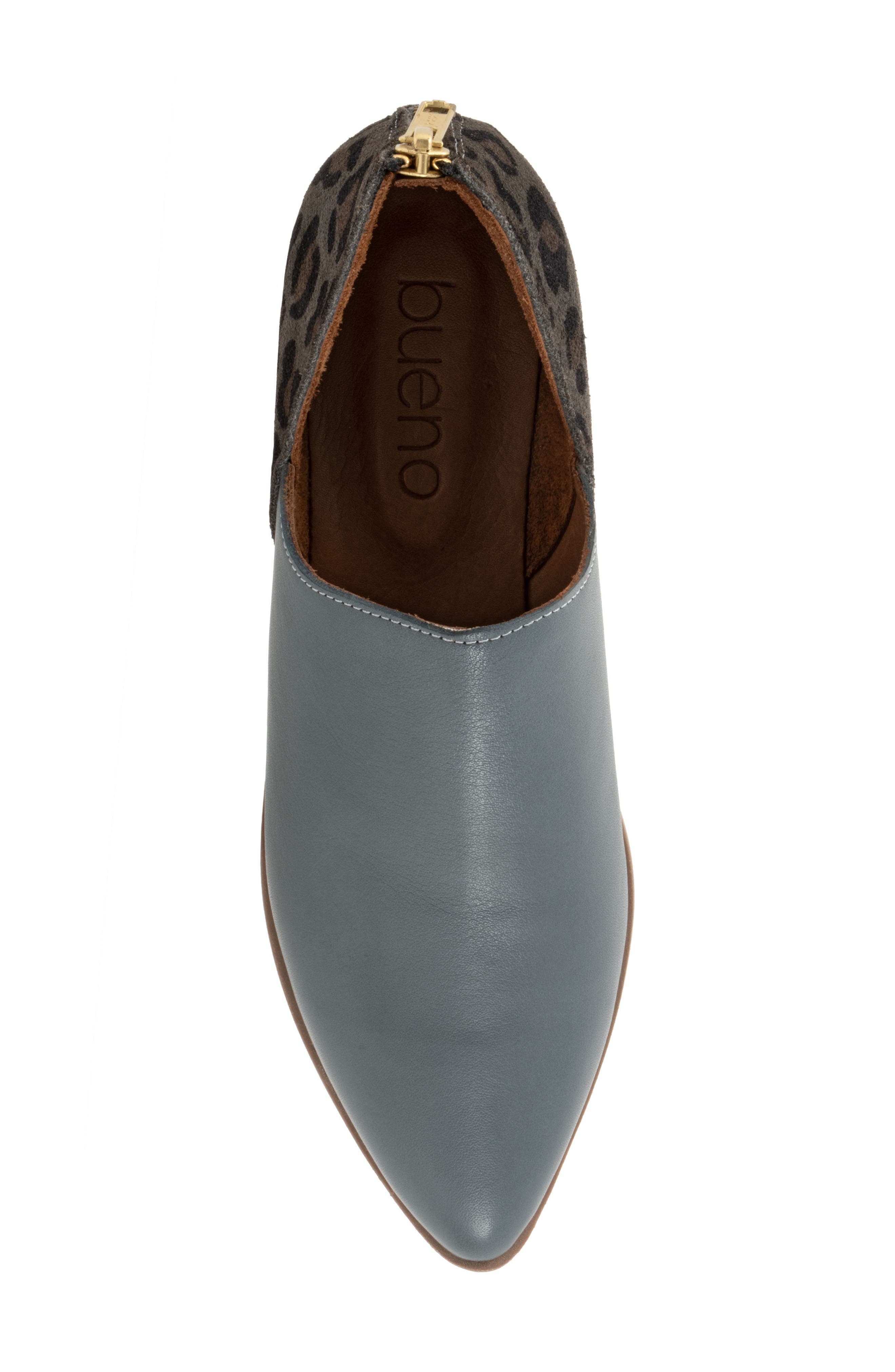 Bueno Beau Pointed Toe Loafer, Alternate, color, Ash/ Leopard