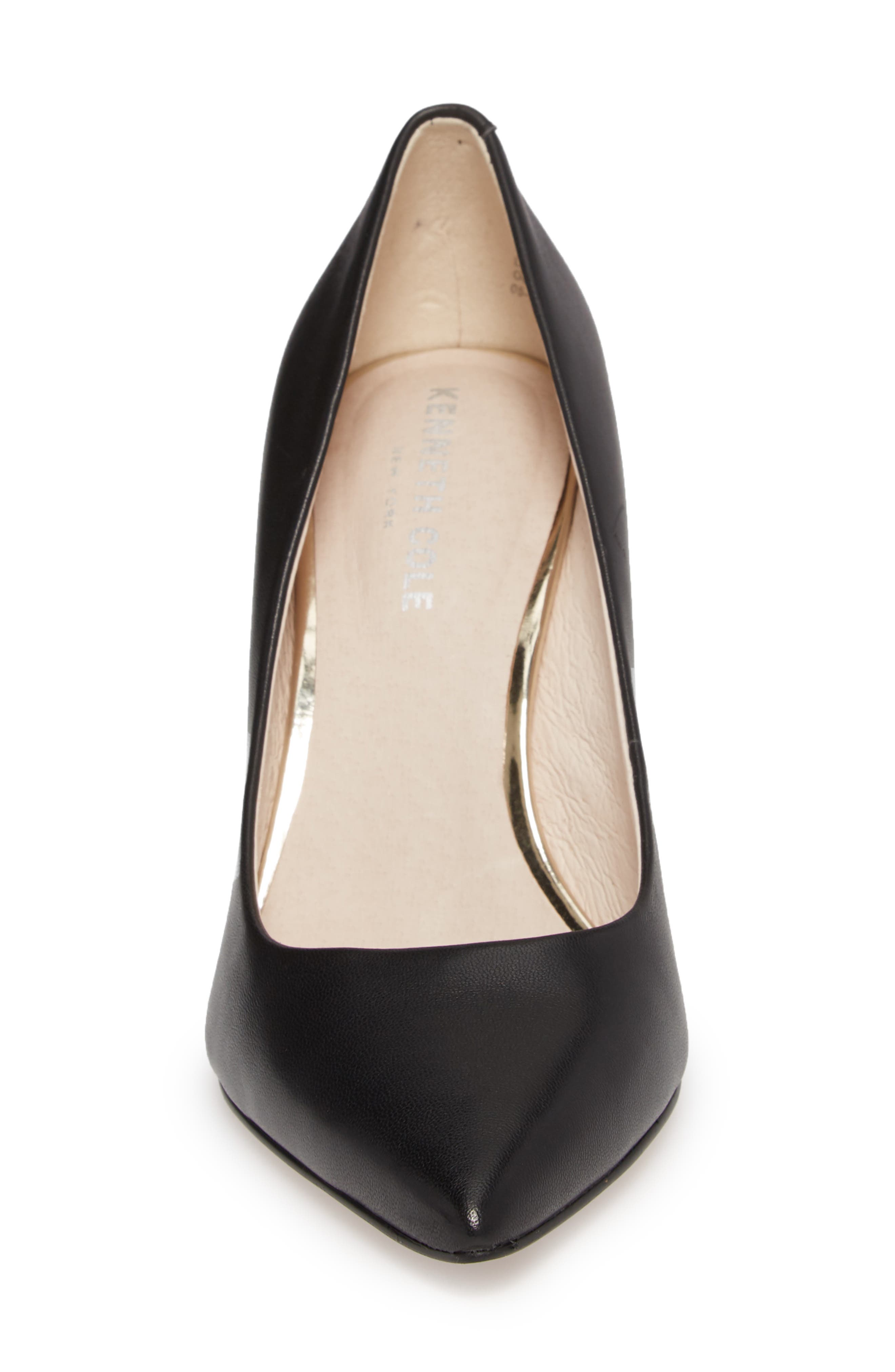 Riley 85 Pump, Alternate, color, BLACK LEATHER