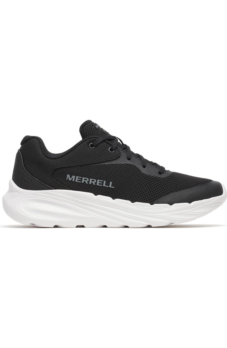 Merrell Morphaxis Trail Running Shoe, Alternate, color, Black/ White