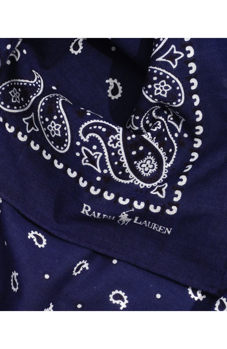 Polo Ralph Lauren Classic Bandana, Alternate, color, Hunter Navy