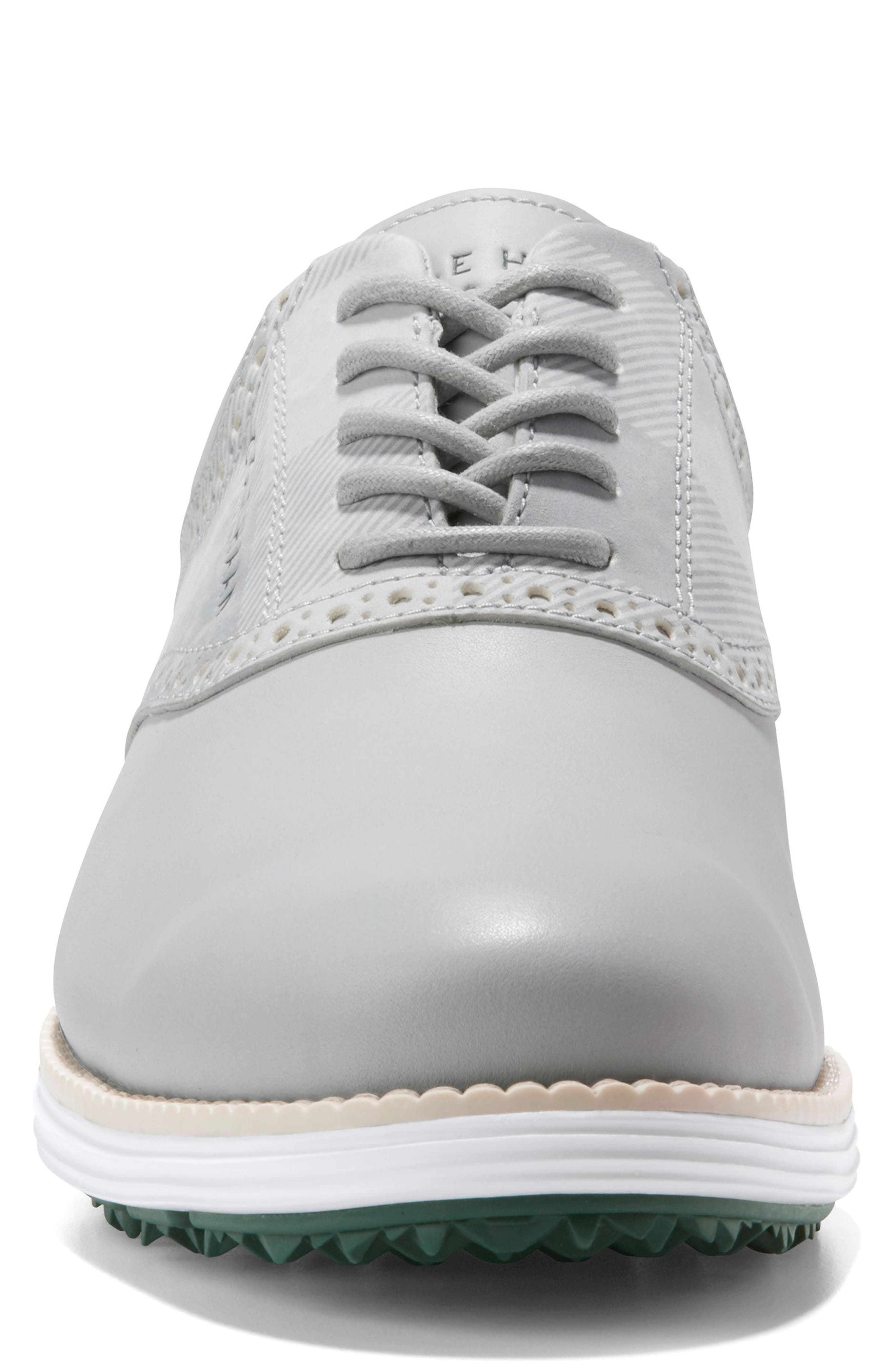 Cole Haan Original Grand Waterproof Saddle Golf Shoe, Alternate, color, 