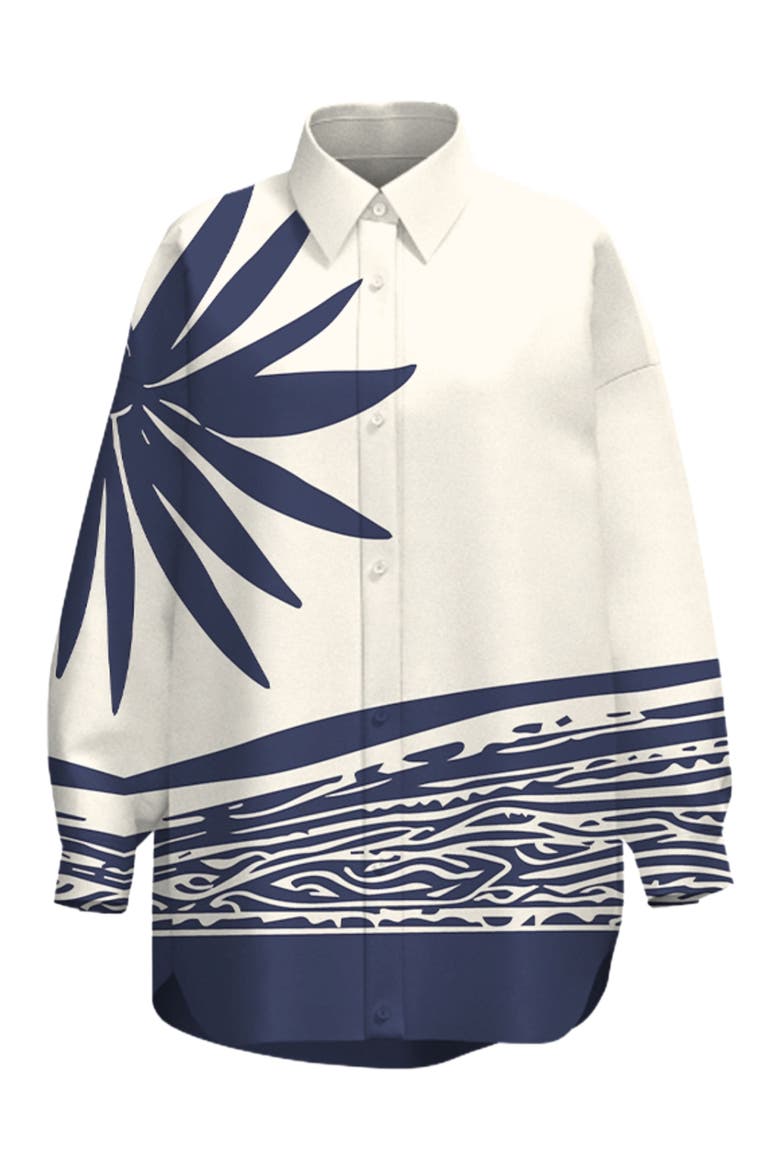 Rina Top, Alternate, color, Maja Navy