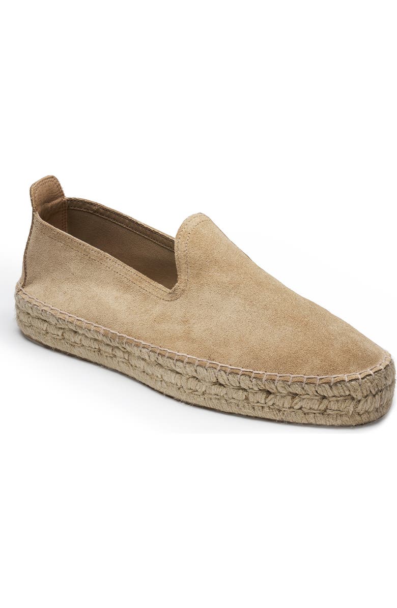 MORJAS The Espadrille, Main, color, Beige Suede