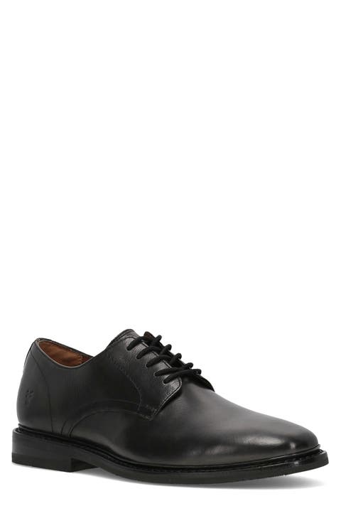 Paul Leather Plain Toe Derby (Men)