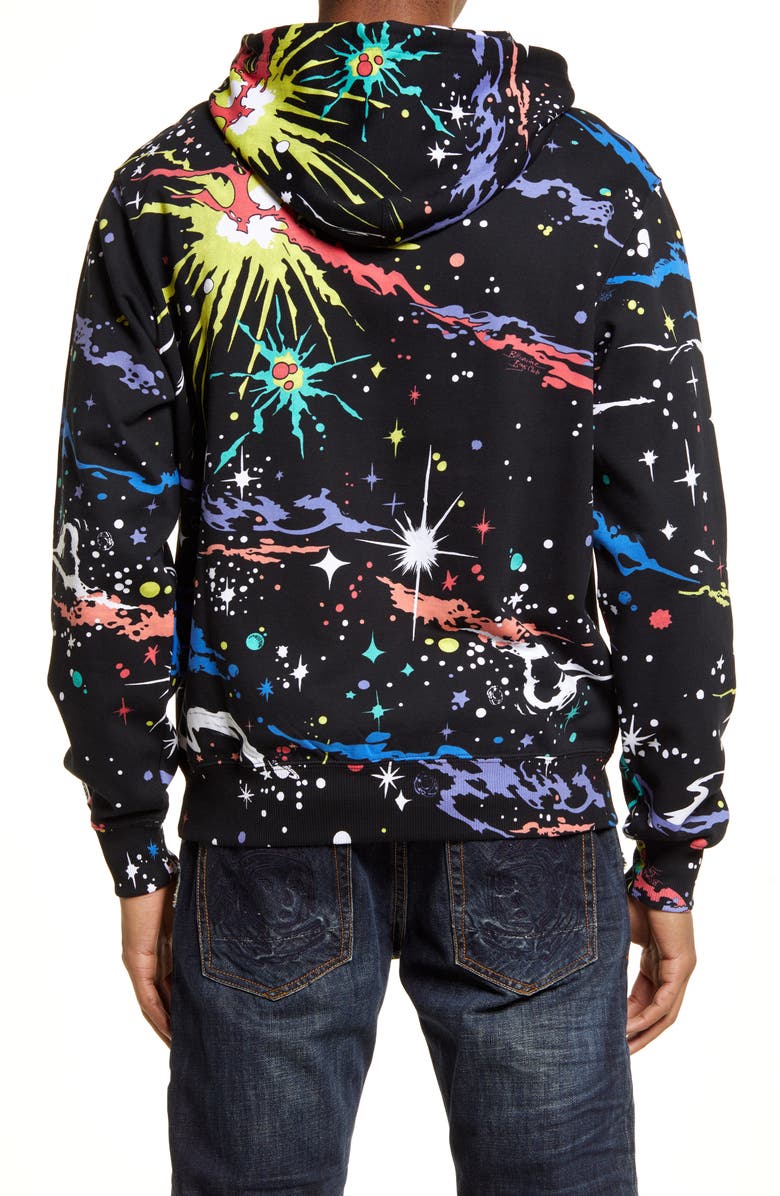 Billionaire Boys Club Men's BB Uncertain Futures Cotton Hoodie, Alternate, color,