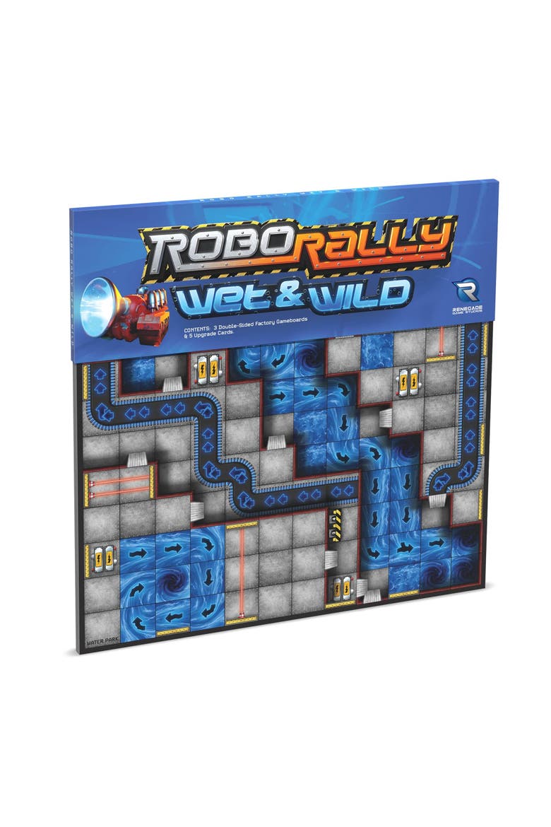 Robo Rally Wet & Wild Expansion, Main, color, Multicolored