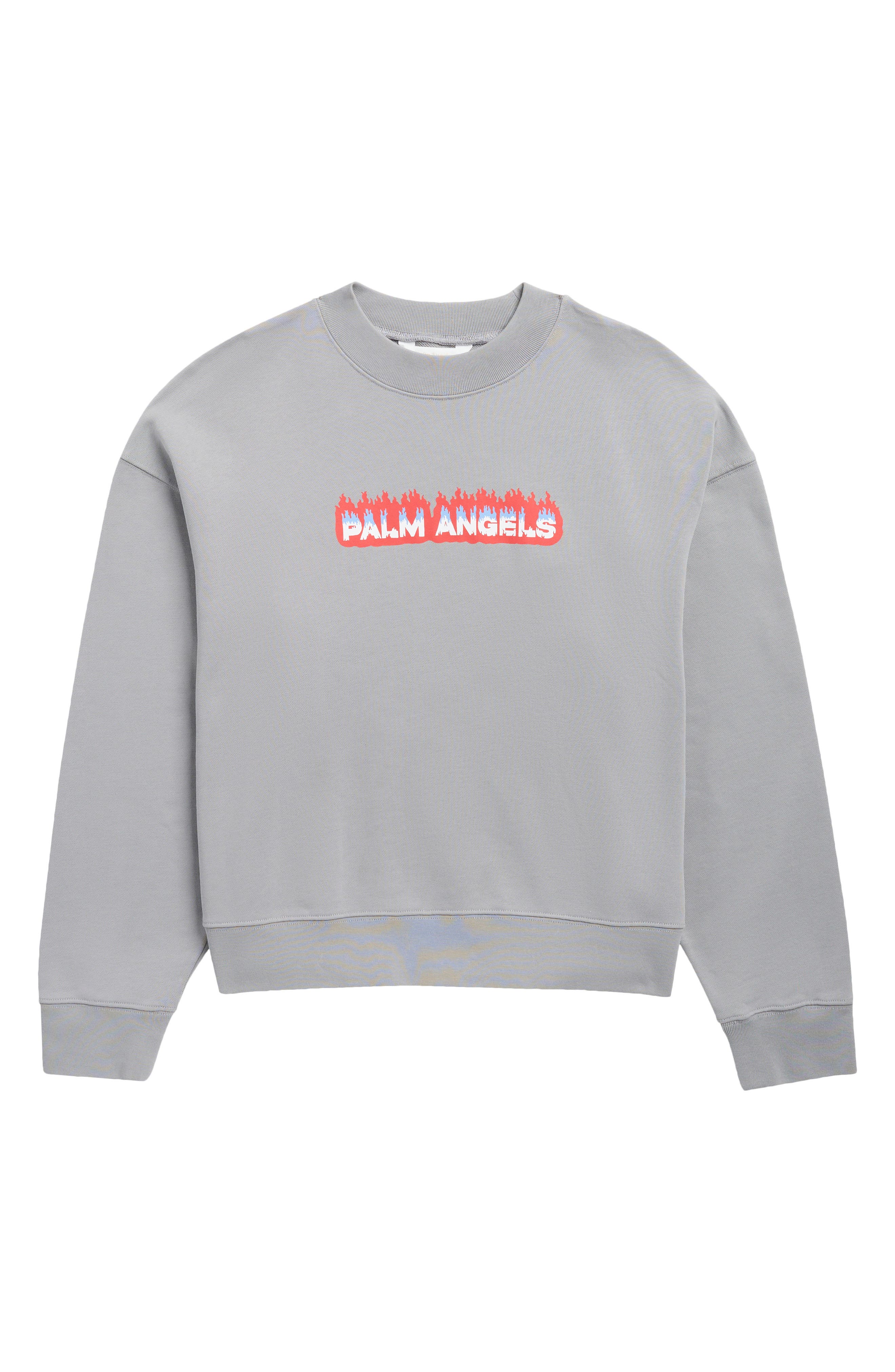 Kids' Flames Crewneck Sweatshirt