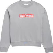Palm Angels Kids' Flames Crewneck Sweatshirt