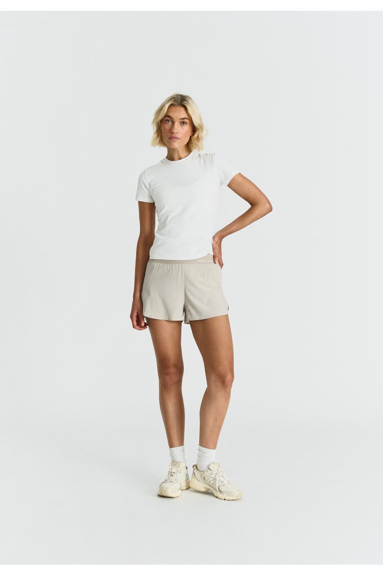 Softflow Shorts, Main, color, Oatmeal
