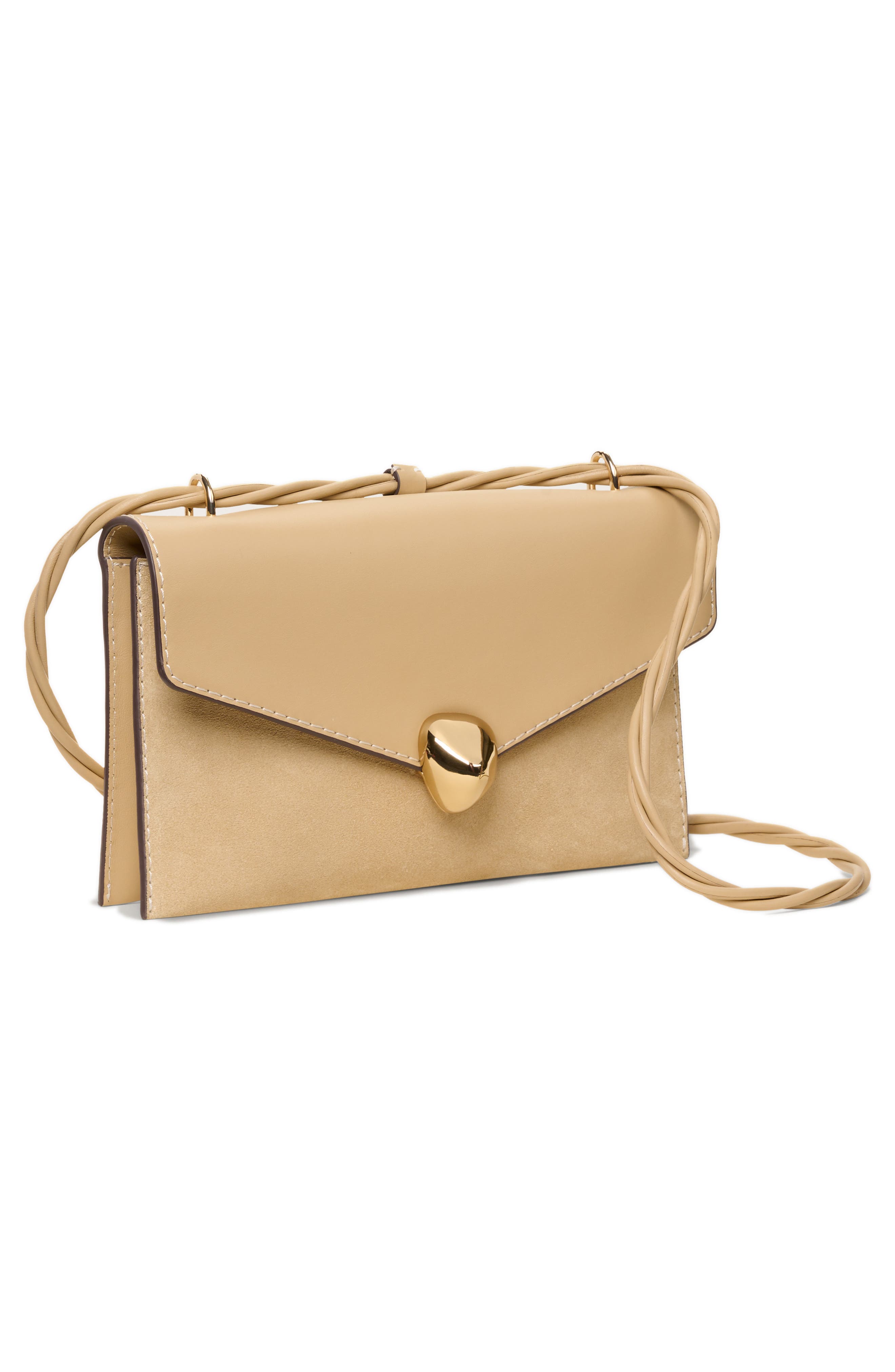 Cult Gaia Renee Convertible Leather Crossbody Bag, Alternate, color, 