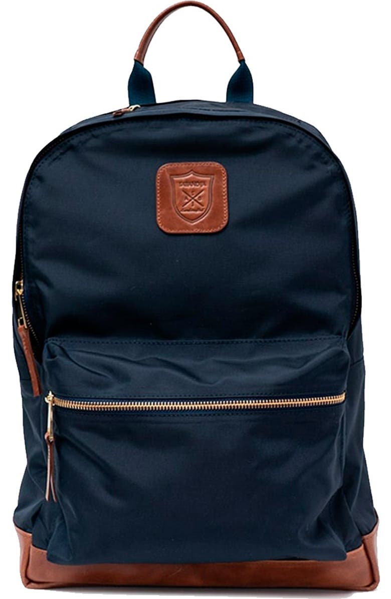 SABANDIJA Duke Canvas Backpack, Main, color, Navy