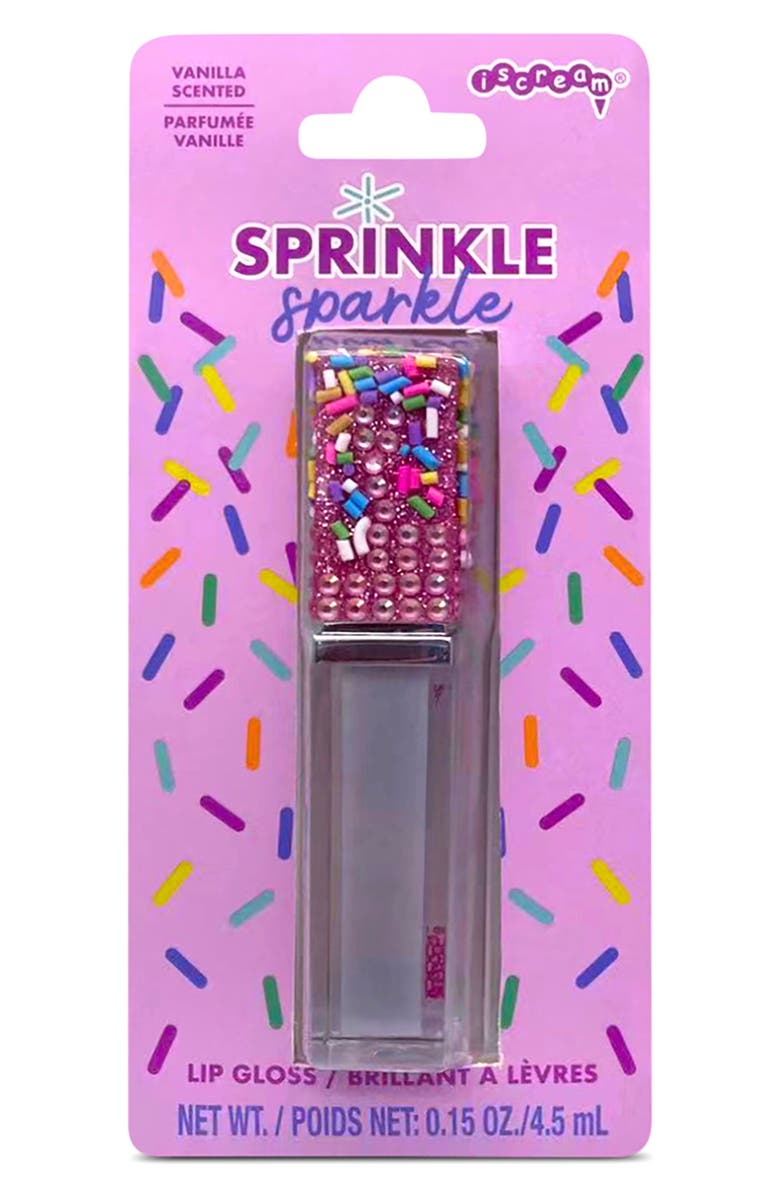 Iscream Kids' Sprinkle Sparkle Lip Gloss, Alternate, color, 