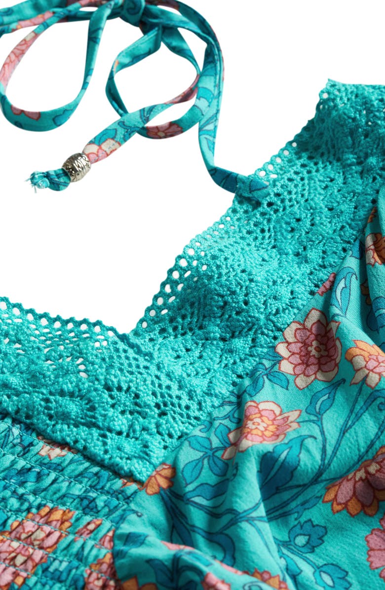 City Chic Aurora Puff Sleeve Top, Alternate, color, Turquoise