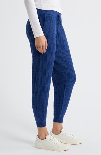 Cable Knit Sweater Joggers