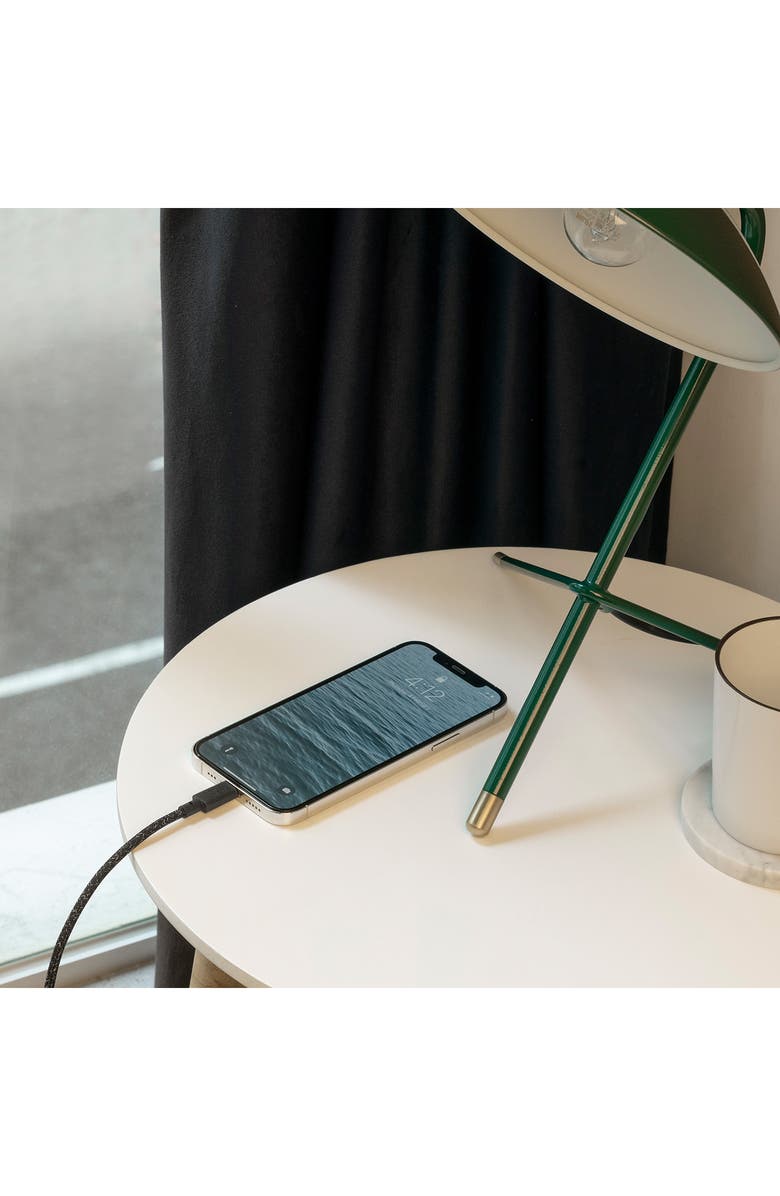 Native Union Lightning Belt Charging Cable, Alternate, color, Sage