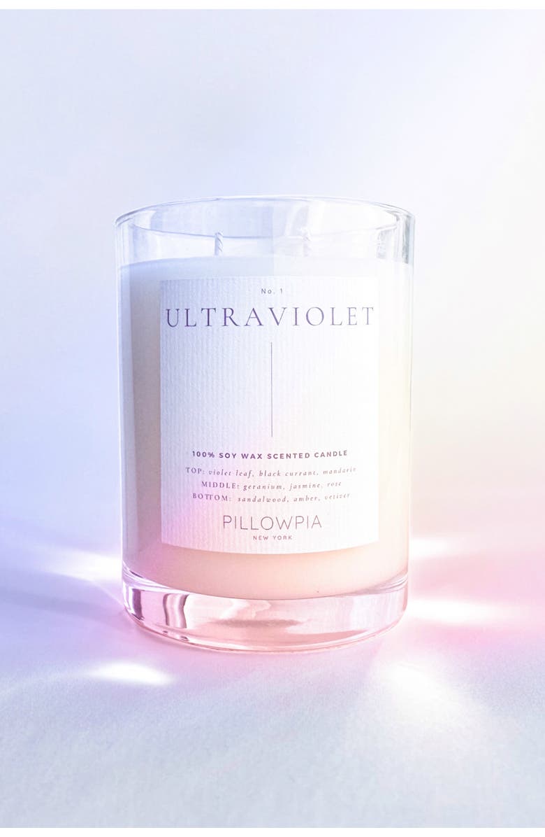 Pillowpia Ultraviolet Candle, Alternate, color, Ultraviolet 11 Oz