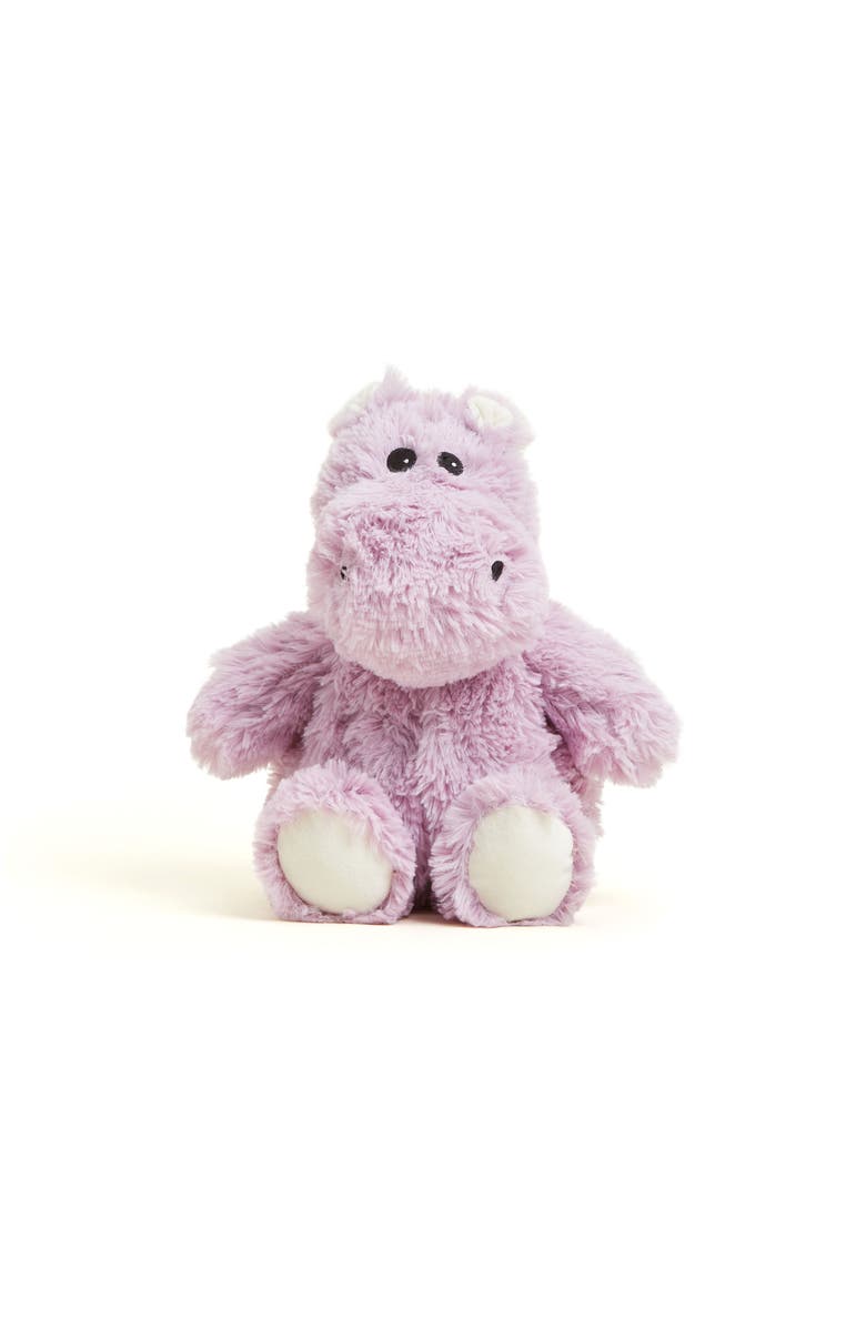 Warmies Hippo Plush Toy, Alternate, color, Medium Purple