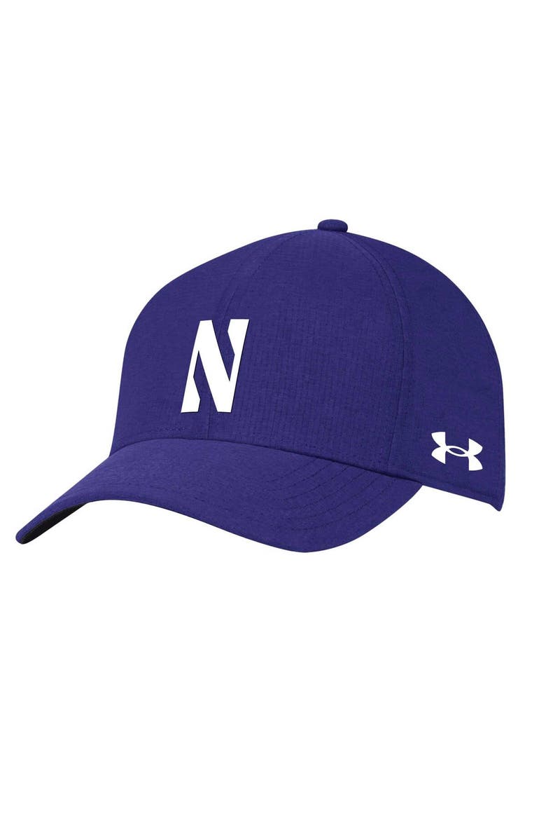 Women's Under Armour Purple Northwestern Wildcats Logo Adjustable Hat, Main, color, Purple
