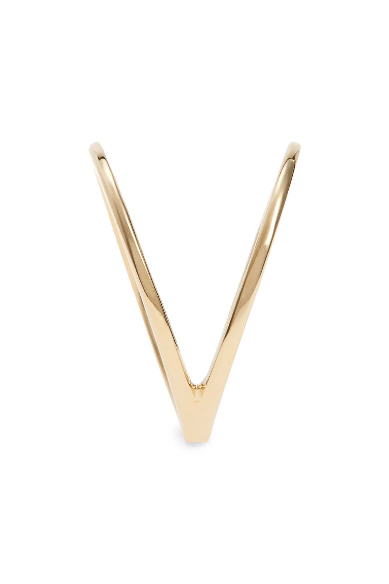 14K Two Bar Ring (Nordstrom Exclusive), Alternate, color, YELLOW GOLD