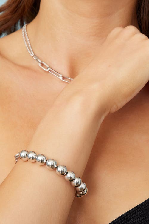 Oradina Belle Of The Ball Bracelet In Silver