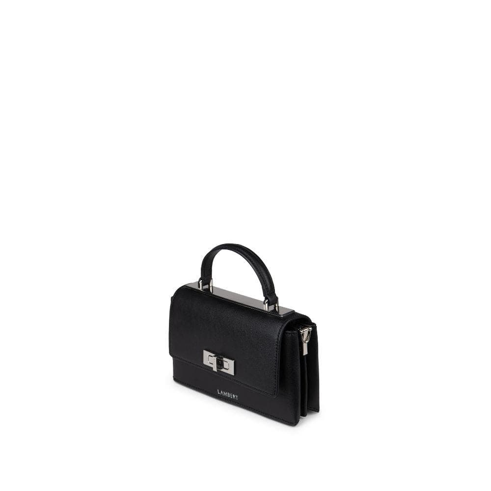 Lambert The Simone - Vegan Leather Handbag, Alternate, color, Black