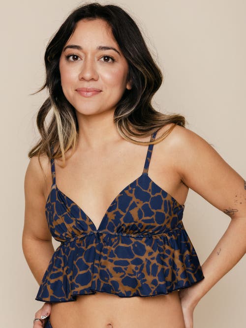 Kitty And Vibe Flowy Tankini Bikini Top