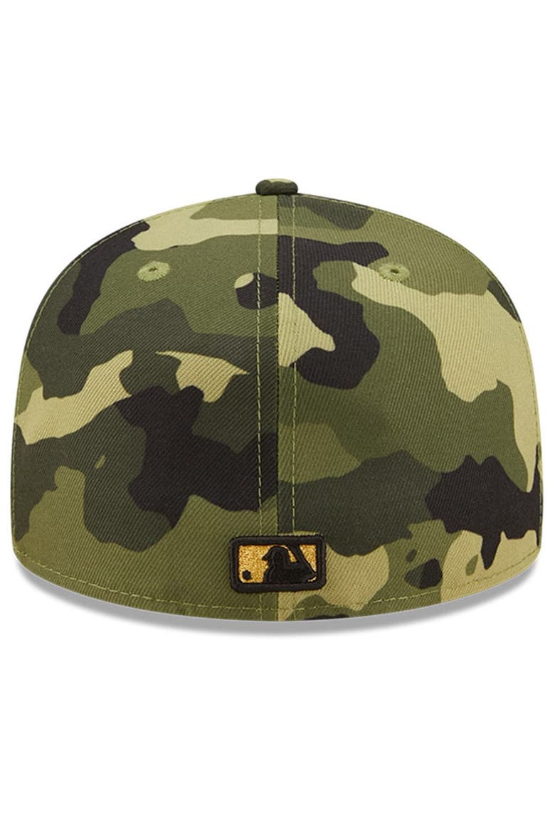 Men's New Era Camo Chicago White Sox 2022 Armed Forces Day On-Field 59FIFTY Fitted Hat, Alternate, color, Camo