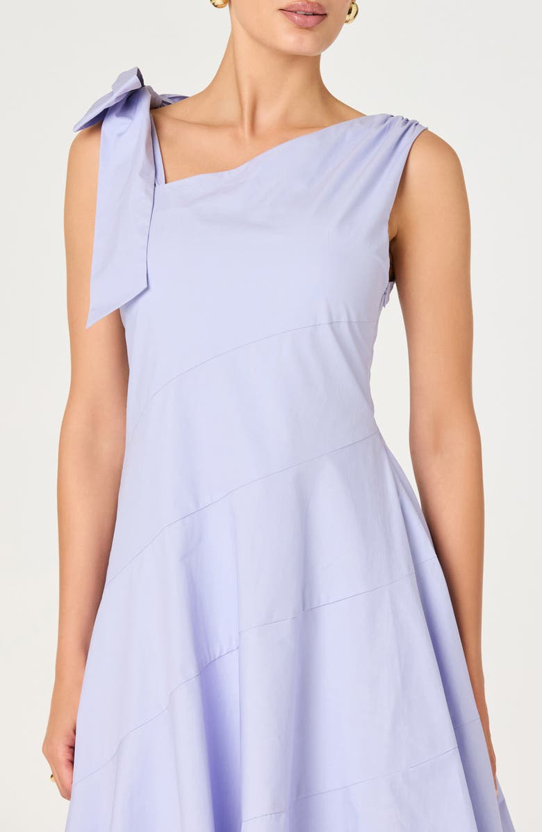 ASTR the Label Azriel Asymmetric A-Line Dress, Alternate, color, Blue