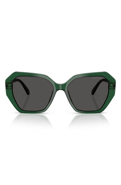 56mm Photochromic Irregular Sunglasses