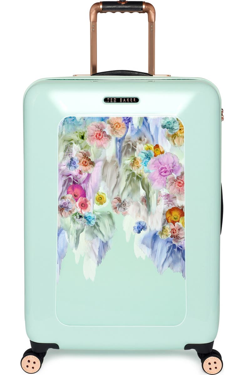 Ted Baker London 'Medium Sugar Sweet Florals' Hard Shell Suitcase, Main, color,