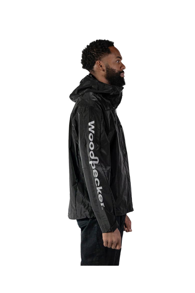 Men's Wind Rain Shell Jacket, Alternate, color, BLACK DIAMOND
