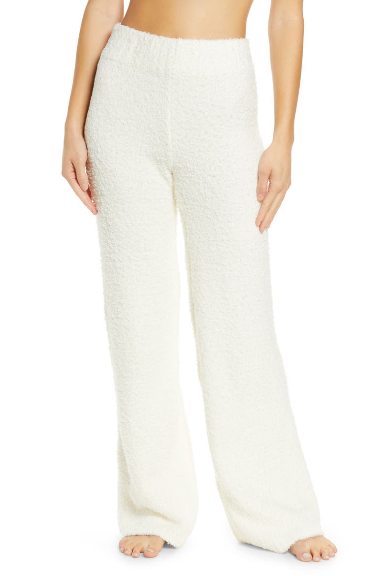 Cozy Knit Pants, Main, color, BONE
