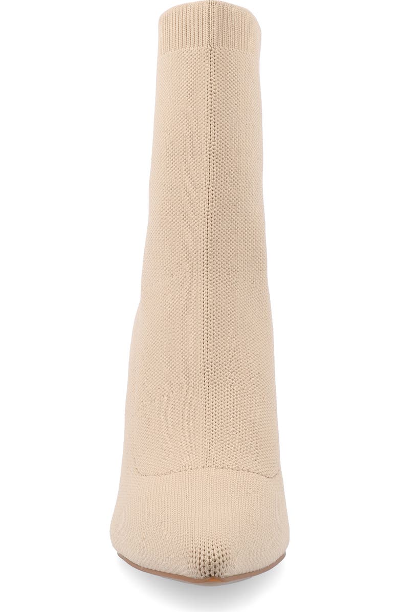 Journee Collection Noralinn Bootie, Alternate, color, Beige