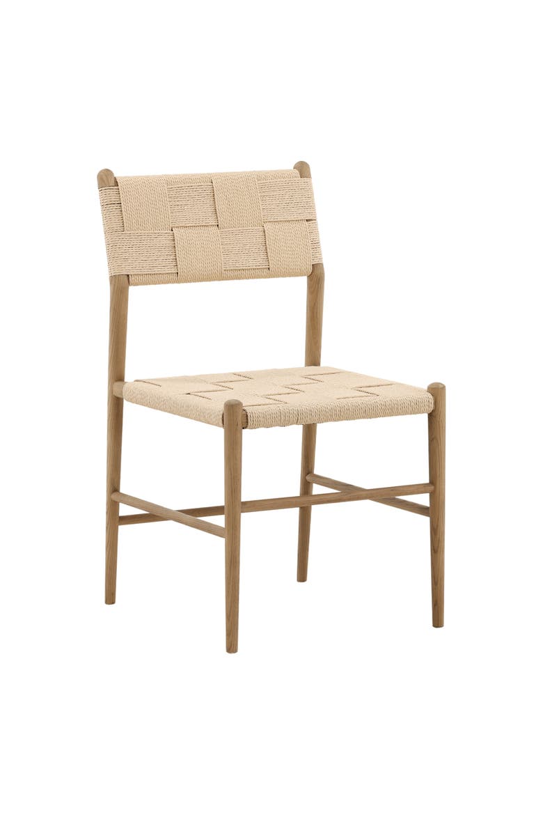 Xiomara Woven Dining Chair, Main, color, Natural
