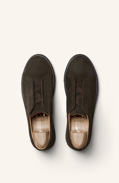 Myrqvist Alnö Elastic Sneakers In Brown