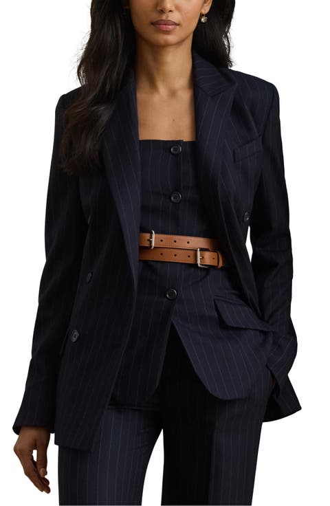 Ryen Pinstripe Blazer