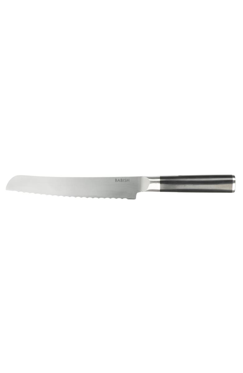 Babish High Carbon 1.4116 German Steel 8 Inch Bread Knife, Main, color, Silver