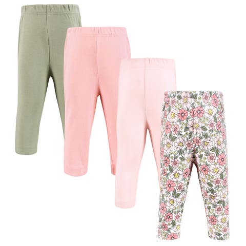 4Pk Collection of Versatile Pants Bottoms (Toddler, Little Kid & Big Kid)