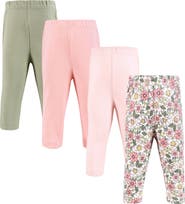 Hudson Baby 4Pk Collection of Versatile Pants Bottoms