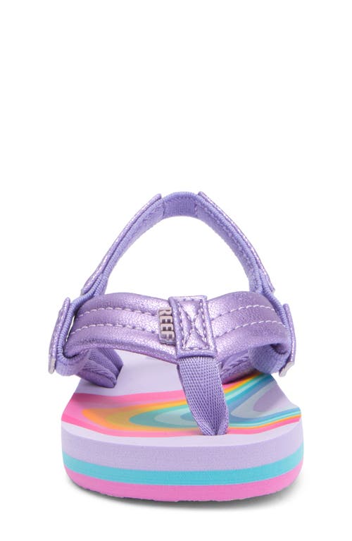 Reef Kids' Little Ahi Flip Flop In Candyland