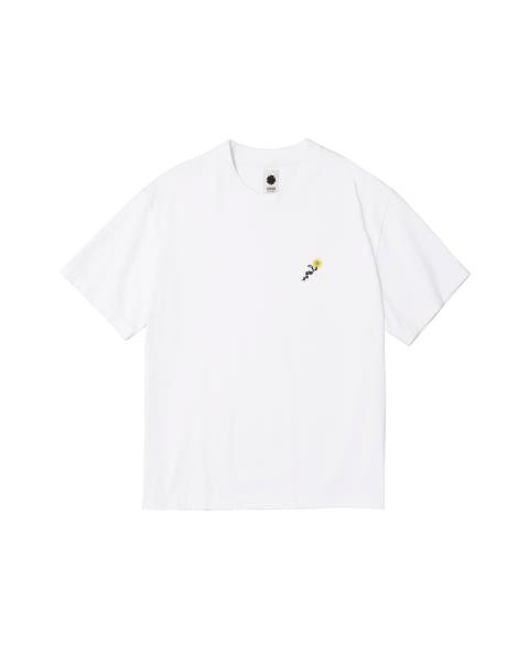 Floral Embroidered Tee