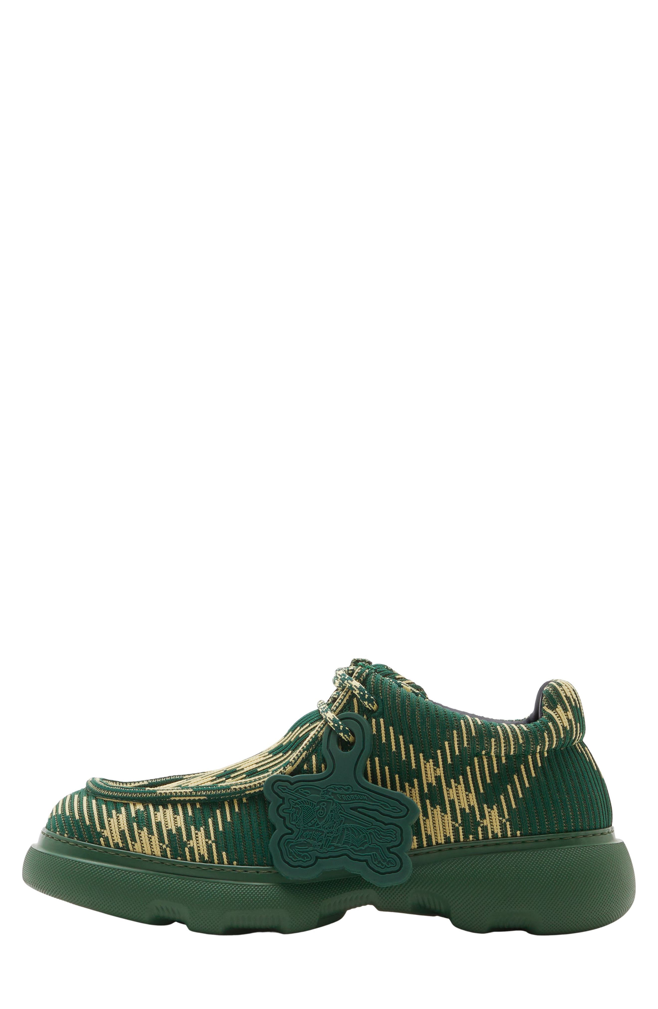 Burberry Knit Creeper Derby, Alternate, color, Primrose Ip Check